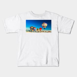 White Sands Hot Air Balloon Invitational Kids T-Shirt